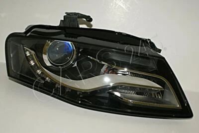 2010- Audi A4 B8 Bi Xenon LED DRL Headlight Front Lamp AFS Curve RIGHT Side - Изображение 1 из 4