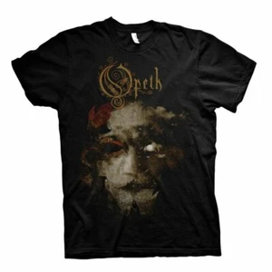 Official Opeth Mask Mens Black T Shirt Opeth Classic Tee - Picture 1 of 1