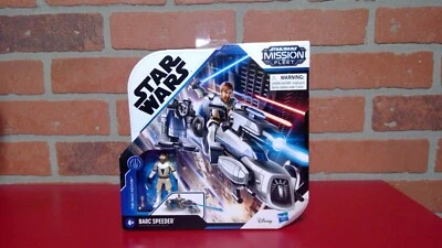 Hasbro Star Wars Mission Fleet BARC Speeder con Obi-Wan Kenobi NUEVO SELLADO Foto 1 de 4