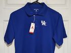 University Of Kentucky Wildcats Polo Shirt Boys Youth  XL Extra Large Blue BBN