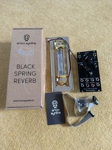 Erica Synths Black Spring Reverb Spring Reverberation Eurorack Module - Picture 1 of 5