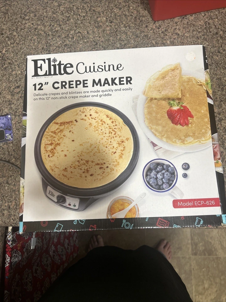Desata obras maestras culinarias con la cocina de élite 12" antiadherente crepeera G Foto 1 de 1