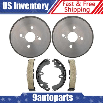 Задний комплект тормозных барабанов и тормозных колодок для 1989-1992 Geo Prizm - Raybestos - Изображение 1 из 4