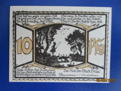 Germany 10 Pfennig Notgeld, banknote, 1922, #14 - Image 1 of 2