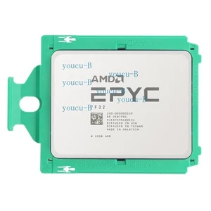 AMD EPYC 7F32 Unlocked 3.7GHz 8 Core 16 Thread 180W DDR4 SP3 CPU Processor - Picture 1 of 3
