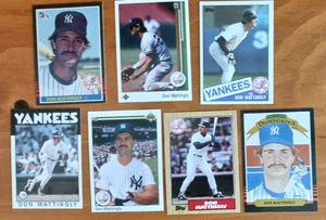 Don Mattingly Baseball Card Lot  (7) NM - Picture 1 of 2