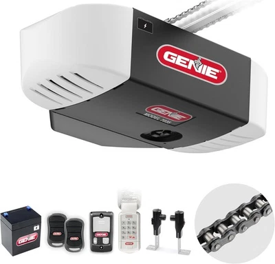 Genie ChainDrive 750 3/4 HPc Durable Garage Door Opener w/Battery B/Up 7035-TKV - Image 1 of 4