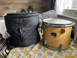 Yamaha Stage Custom 12” rack Tom drum inc Soft Case Big Bag By Diamond - Picture 1 of 9