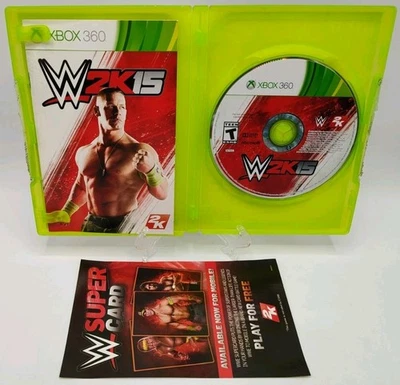 WWE 2K15 - (Xbox 360, 2014) *CIB* Great Condition* Tested! FREE SHIPPING!!! - Image 1 of 4