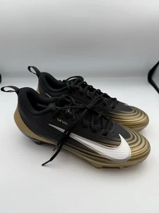 Botines de fútbol Nike Vapor Speed 3 para hombre talla 8,5 negros dorados FB3303-003 NUEVOS - Imagen 1 de 5