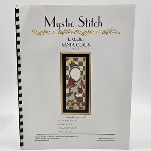 Mystic Stitch Inc Counted Cross Stitch Leaflet Booklet Chart Santa Claus JM-07 - Picture 1 of 6