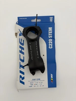 Ritchey C220 Comp 4-Axis 44 Bicycle Stem Matte Black 84/6 degree 31.8 x 90mm - Image 1 of 4