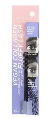 Pacifica- Vegan Collagen Fluffy Lash Mascara -Black- 0.24 oz / 7g- Full Size NIB - Image 1 of 4