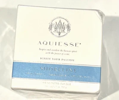Velas de soja perfumadas Aquiesse Shoreline colección de 5 oz nuevas selladas Foto 1 de 4