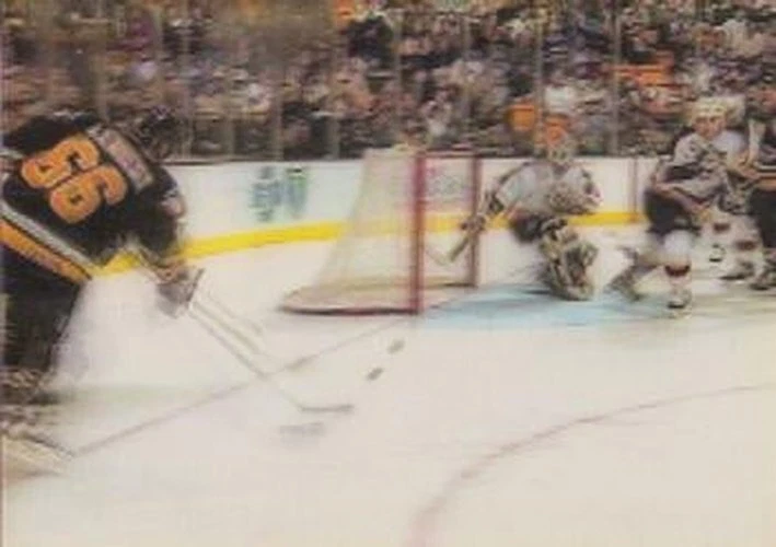 #McD21 Mario Lemieux - Pittsburgh Penguins - 1996-97 Pinnacle McDonald's 3D Ice - Image 1 of 1