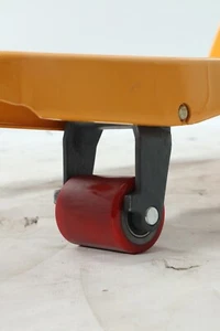 Rueda de PU APOLLOLIFT Φ80X93mm para gato de palet eléctrico de 3300lb incluye 2 rodamientos - Imagen 1 de 4