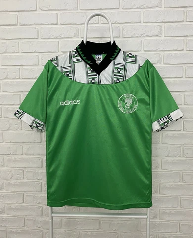 Vintage Nigeria 1994 1995 Home Adidas Football Shirt Soccer Jersey Size S Cover