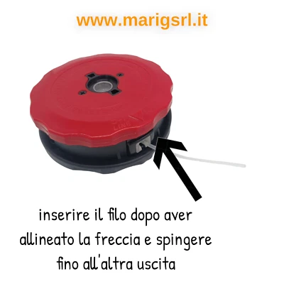 TESTINA DECESPUGLIATORE W5 BATTI VAI ECHO SHINDAIWA 10x1,25F carica senza aprire