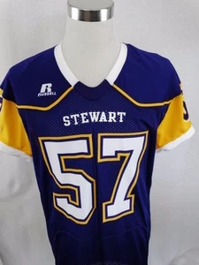 Camiseta deportiva Russell Athletic púrpura blitz para hombre Xtra grande # 57 Stewart - NUEVA - Imagen 1 de 6