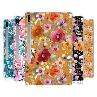 OFFICIAL NINOLA FLORAL PATTERNS SOFT GEL CASE FOR SAMSUNG TABLETS 1 - Image 1 of 4