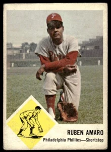 1963 Fleer Ruben Amaro Philadelphia Phillies #50 - Picture 1 of 2