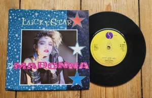 Madonna Lucky Star 7" Uk Lucky st press Synth pop - Picture 1 of 2