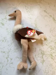 Ty Beanie Baby “Stretch the Ostrich” NWT 1997 Free Shipping - Picture 1 of 10