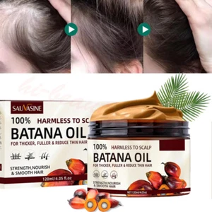 120g Natural Batana Oil For Hair Growth Healthier Thicker Fuller Anti Hair Loss - Picture 1 of 14