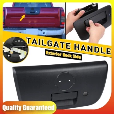 For 2001-2004 Nissan Frontier Exterior Back Side Tailgate Handle & Bezel Set - Image 1 of 4