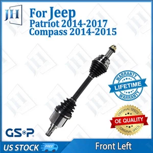Juego de ejes CV delantero izquierdo original para Jeep Patriot Compass 2014-17 4x4 automático CVT - Imagen 1 de 14