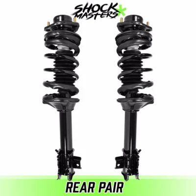 Rear Pair Complete Struts Coil Springs for 1993-1999 Nissan Altima Foto 1 de 4