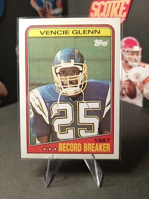 1988 Topps - #2 Vencie Glenn (RC) - Image 1 of 4