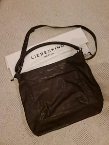 neue Liebeskind Tasche, dunkelbraun, feines weiches Leder, DIN A 4 passt rein - Bild 1 von 9