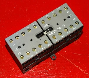 NUEVO ABB VBC6-30-10 contactor, control de motor de marcha atrás entrelazado - bobina de 24V DC - Imagen 1 de 7