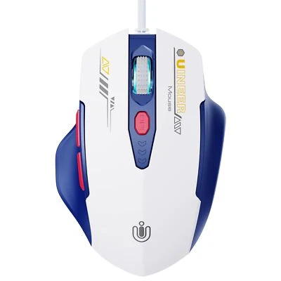 Souris avec FilDesign Ergonomique jusqu'à 7200 DPI réglable avec 6 Boutons So... - Photo 1/4