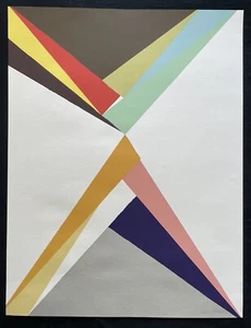 Florian Haller, No 1, Farbsiebdruck, 2012, handsigniert und datiert - Picture 1 of 1