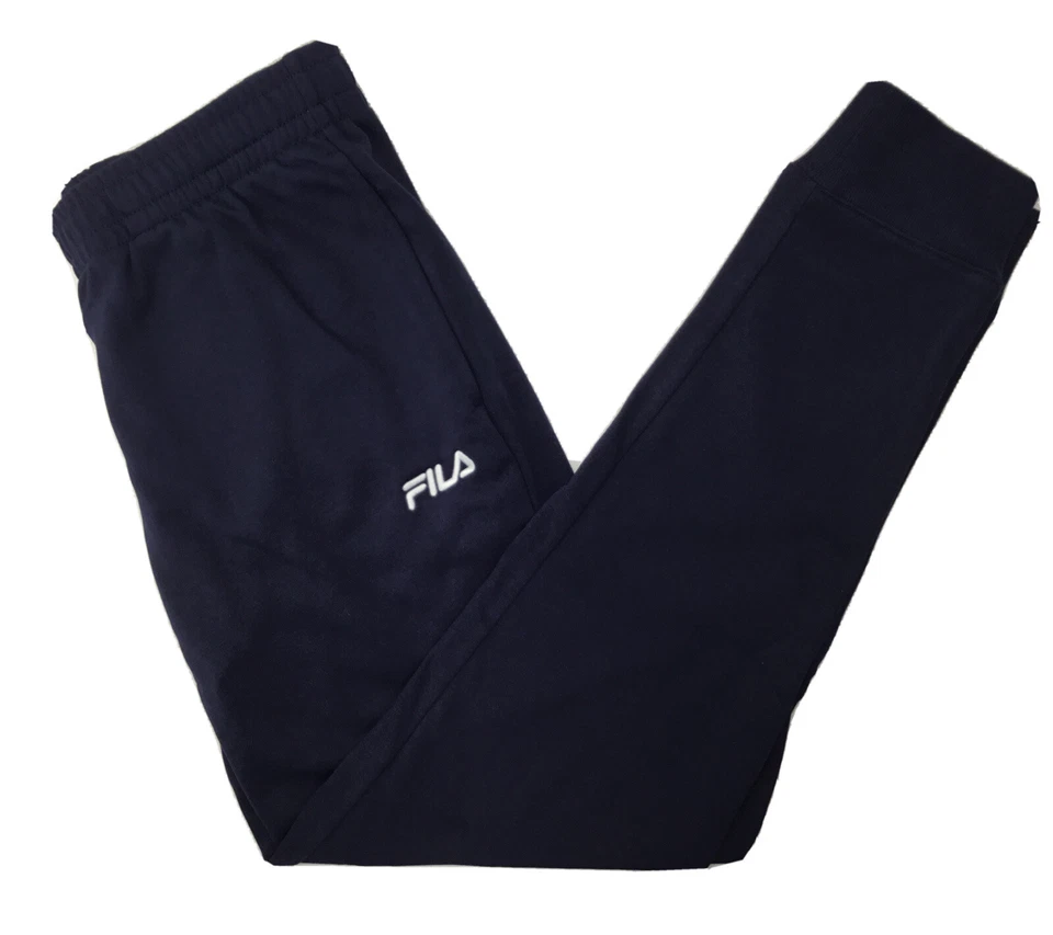Fila Moby Jogger Sweatpants Unisex with Elastic waistband Navy Sm