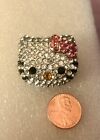 SANRIO HELLO KITTY Jewelry Lot Big Colorful Ring 2 Different Necklaces Bling