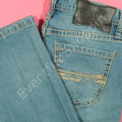 Rock & Roll Cowboy Revolver Jeans Mens 30 Blue Slim Straight Leg Denim - Image 1 of 4