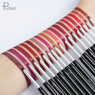 Women Retractable Waterproof Lipstick Long Lasting Matte Lipliner Pencil Lip Pen - Image 1 of 4