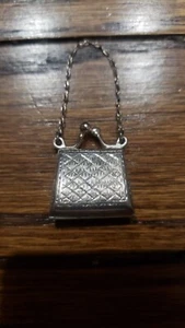 Vintage Sterling Silver Pocket Book Charm Pendant Locket - Picture 1 of 3