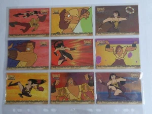 Xena & Hercules Animated - "Hercules & Xena In Action" 9 Card Chase Set HX1-9 - Picture 1 of 2