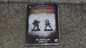 Games Workshop Necromunda Rex Spires and Estus Jet New Forgeworld Bounty Hunters - Picture 1 of 2