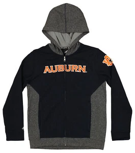Adidas NCAA Youth Boys Auburn Tigers Full Zip Ultimate Hoodie - Picture 1 of 8