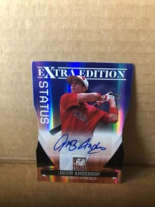 2011 Donruss Elite Extra Edition Prospects Signature Status #P28 Jacob Anderson  - Picture 1 of 2