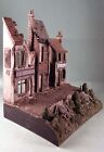 Milicast DBS06 1/76 Resin Base Set with 3 Ruined Houses  
