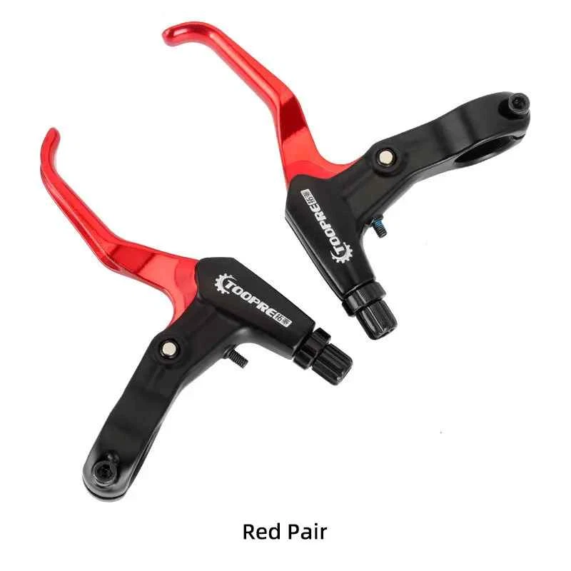 2PCS Aluminum Bicycle BMX Brake Handle MTB Mountain Bike Cycling Brake Levers - Image 1 of 4