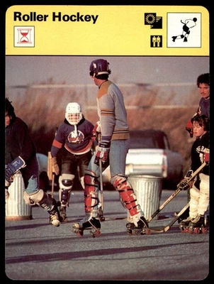 1977 Sportscaster #26-22 вверх с улиц - хоккей на роликах EX/MT - Изображение 1 из 2