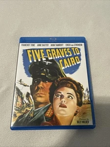 Five Graves to Cairo (1943) (Blu-ray Disc, 2020, Kino Lorber) - Picture 1 of 3