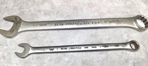 PROTO PROFESSIONAL 13/16” & 7/16” COMBINATION WRENCH 12 POINT USA 1226 & 1214L - Picture 1 of 4